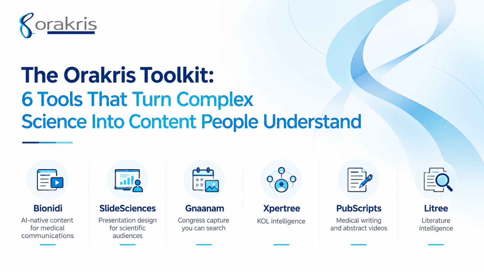 The Orakris Toolkit: 6 Tools That Turn Complex Science Into Content People Understand